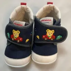 ミキハウス ネイビー ファーストシューズ