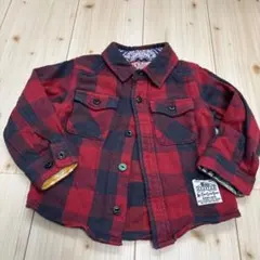 F.O.KIDS チェックシャツ ジャケット 90