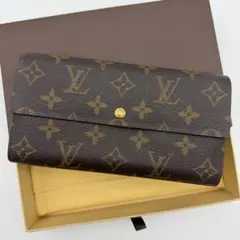 ✨美品✨ ルイヴィトン　モノグラム　ポルトフォイユ サラ 長財布 カード入れ6枚