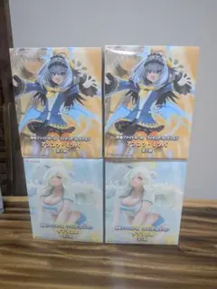 KONAMI 緋弾ファイトガールフィギュアアンコク・ミツバ ガブリエル4体セット