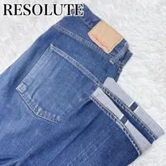 RESOLUTE リゾルト デニム インディゴ 赤耳 デニム セルビッチ 710