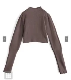 GRL グレイル　サムホール付きロングスリーブニットトップス[k9206d]