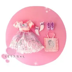 リカちゃん♡エコネコ♡セーラーワンピ♡コーデ♡