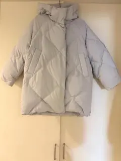 ZARA キッズ フェザー＆ダウン パフジャケット 120cm