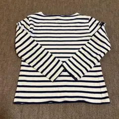 SAINT JAMES キッズ　ストライプ 長袖カットソー8ans