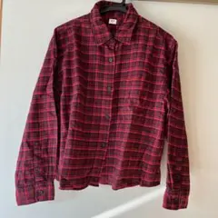 UNIQLO シャツ　赤