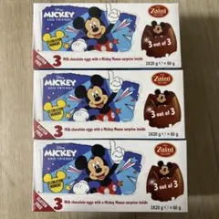 Zaini Mickey and Friends チョコエッグ 3箱セットのサムネイル