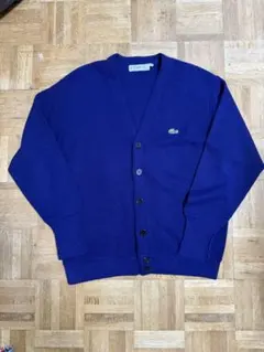 60s 70s IZOD LACOSTE ラコステ カーディガンUSA製