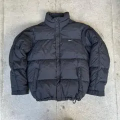 nike 00s down jacket 肉厚 短丈 ロゴ刺繍 tech ヌプシ