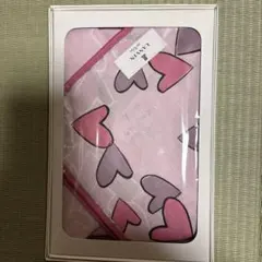 ハート柄 ピンク ハンカチ