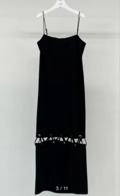 MAISON SPECIAL ブラックキャミワンピース