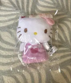 ハローキティ　当たりくじ　ゆび人形ピンク