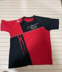 MIZUNO スポーツ Tシャツ 赤黒