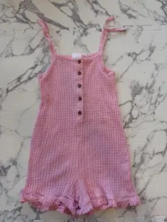 ZARA ピンクオーバーオール 3-4歳