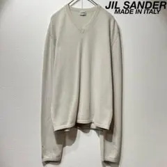 2025年最新】JIL SANDER ネック：Vネック メンズ ニット・セーターの