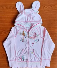 メゾピアノMezzo pianoベリエちゃんパーカー120 平成 激レア