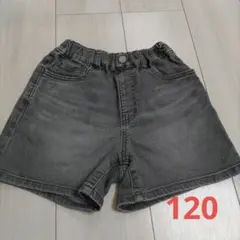 ユニクロ　キッズ　デニムショートパンツ　120