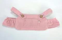 LOVOT❋ラボット服ハンドメイド❋ピンクコーデュロイ(細畝)のオーバーオール