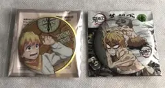 我妻善逸　2個セット　鬼滅の刃　缶バッジ