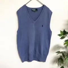 ✨極美品✨ ポロ ラルフローレン リバーシブル　ダウンニット　L 160 ✨極美品✨ ポロ ラルフローレン リバーシブル ダウンニット L