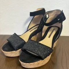 PELLICO SUNNY ラメ厚底サンダル 36
