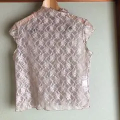 総レーストップス ブラウス