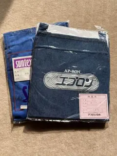 昭和時代のエプロンです。　2点　No.1