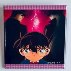 コナン&ジン&ウォッカ　メモリアル缶バッジ　スペシャル Vol.4　コナンランド