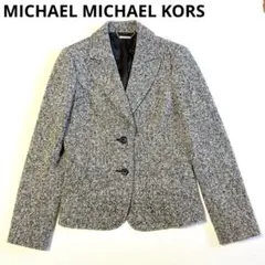 マイケルコース　ウール100%ツイードジャケット　サイズ6