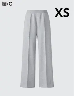 【新品タグ付き】ユニクロ UNIQLO:C スウェットストレートパンツ XS