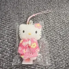 未開封　はろうきてぃ ハローキティ 着物 キーホルダー