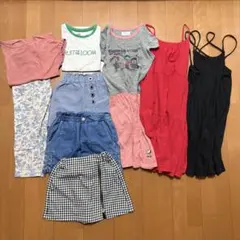女の子　140cm まとめ売り　ワンピース　Tシャツ　ショートパンツ　スカート