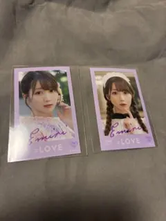 や*中様 大谷映美里　ミニフォトカード　Vol.1 =LOVE イコラブ　イコー