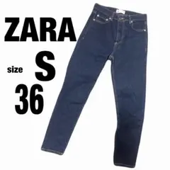 【美品】ZARA ザラ　ブルー スキニー　ジーンズ 36