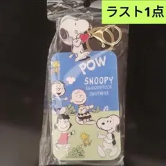 リール付き　スヌーピー　パスホルダー　ケース　定期入れ