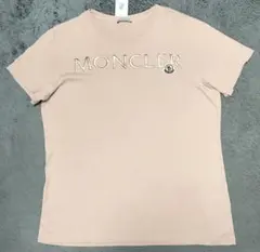 moncler メタリックワッペンロゴtシャツ