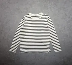 OLD UNIQLO ボーダー　ロンT Y2K