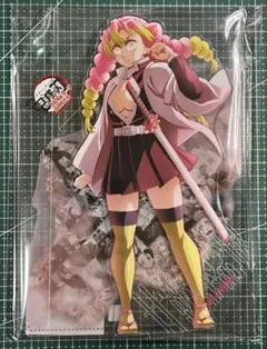 鬼滅の刃 ufotable 戦支度イラストコラージュアクリルスタンド　甘露寺蜜璃