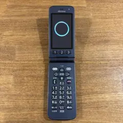 早い者勝ち！ドコモ らくらくホン F01M ネイビー