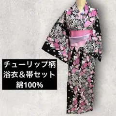 チューリップ]浴衣単品 変わり織 - メルカリ