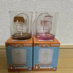 一番くじ　東海オンエア　グラスコレクション　ゆめまる、虫眼鏡