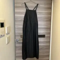 earth music&ecology ダークデニム キャミワンピース