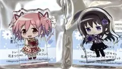 まどマギ OIOI トレーディングちびキャラ アクリルマスコット まどか ほむら
