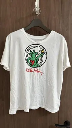 Keith Haring＊グラフィックTシャツ L