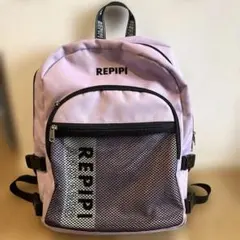 REPIPI リュック メッシュポケット付リュックサック　パープルのサムネイル