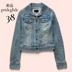 prideglide プライドグライド デニムジャケット Gジャン 38 M相当