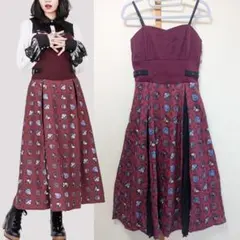 ヴィランズ ワンピース ワイン ボルドー アクシーズ ポエティック ディズニー