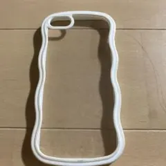 波型エッジ クリアホワイト iPhoneケース