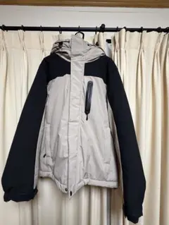 Lサイズ ベージュ/ブラック マウンテンパーカー