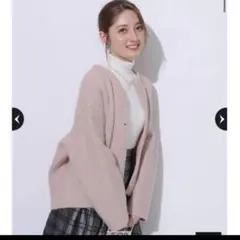 アプワイザーリッシェ ラメニットコクーンショートジャケット　M